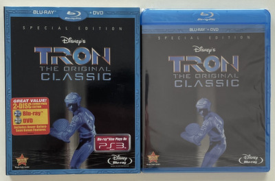 TRON Original Classic SPECIAL EDITION Blu-ray Disney w/SLIPCOVER NEW & SEALED