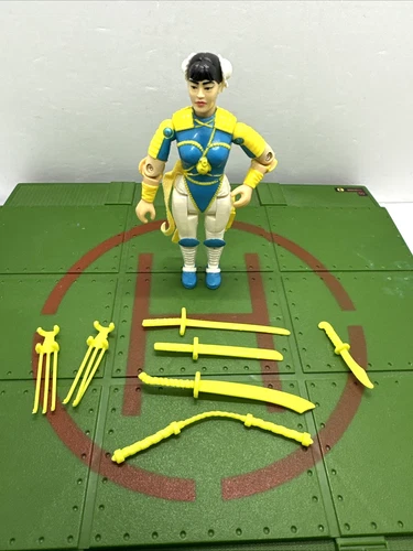 GI Joe Chun Li Complete Street Fighter 2 1993 ARAH Hasbro Free Shipping