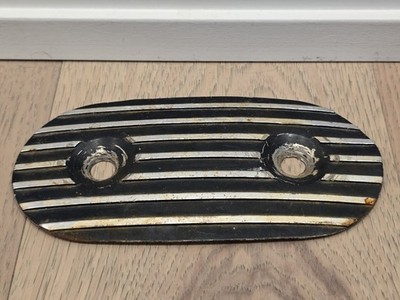 Harley Davidson 純正 フロントカウルエンドカバー送料込 OEM 29205-69 Harley Davidson Ribbed air cleaner Spam Can cover
