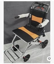 Portable Folding Ultra Lightweight Wheelchair For Travel/Airplane