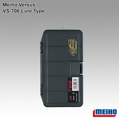 MEIHO VERSUS VS-706 Lure Type 186x103x034mm - tackle box tool made in japan