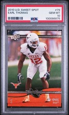 EARL THOMAS RC 2010 Upper Deck UD #79 Longhorns🐂 | Seahawks L.O.B. PSA 10🏈