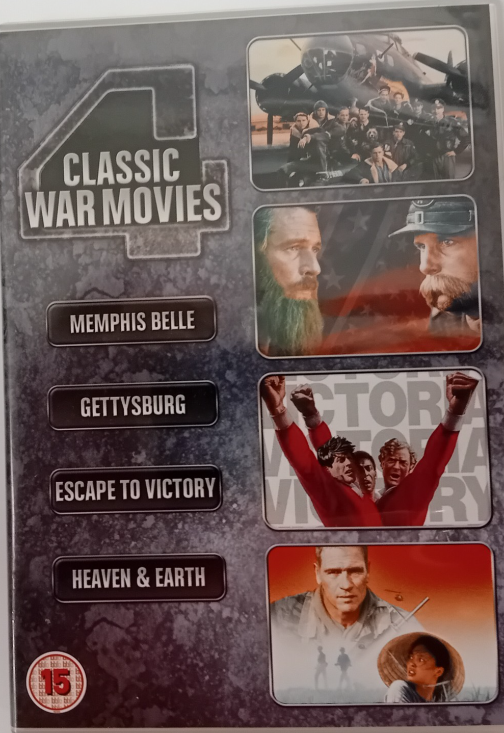 Classic War Movies Collection - Heaven And Earth/Escape To...