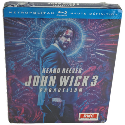 John Wick : Chapter 3 Parabellum Blu-Ray Steelbook Keanu Reeves 2019 Region B