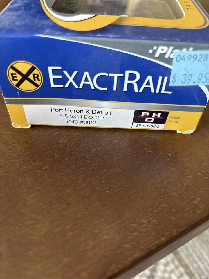 HO Exactrail Port Huron & Detroit P-S 5344 St. Claire Blue Water Route 3012 New - Image 4 of 4