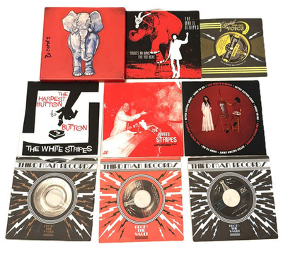 The White Stripes Vault #19 Elephant Singles Box 4x 7'' Vinyl Third Man +4 Single