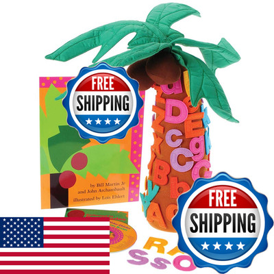 Constructive Playthings Chicka Chicka Boom Boom Childrens Book Audiobook Cd
