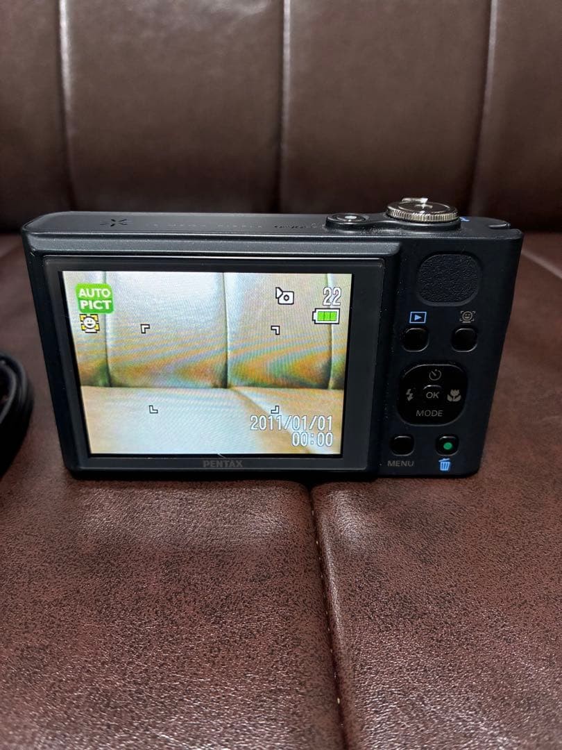 PENTAX Optio RZ18 Black Compact Digital Camera Tested Working