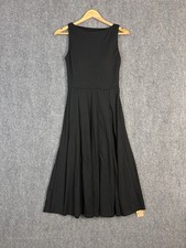 OGL Bamboo Fit-and-flare Midi Dress Size Small Sundress Sleeveless S NWT