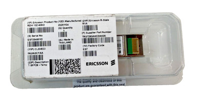 Ericsson RDH 102 409/2 25G SFP28 1310nm 10km Optical Transceiver Module SMF