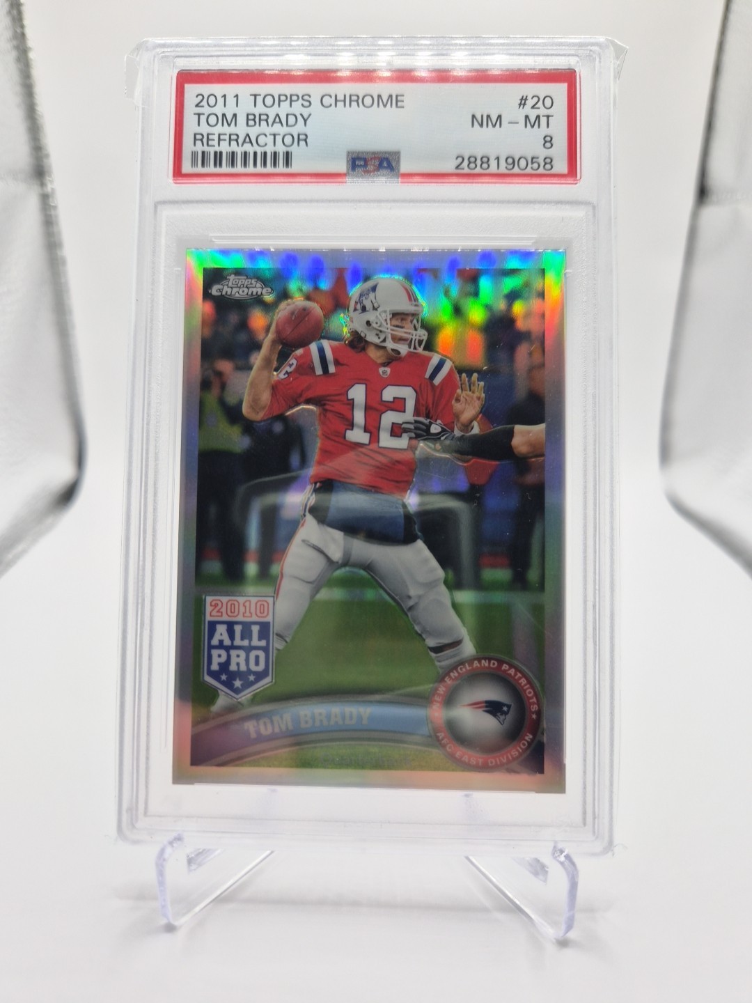2011 Topps Chrome - Tom Brady #20 Refractor