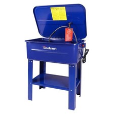 20 Gallon Parts Washer Electric Solvent Pump Red Sun