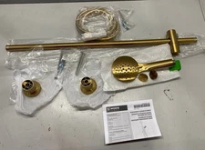 Moen 5 Function HandHeld Shower With Side Bar 3558EPBG Brushed Gold