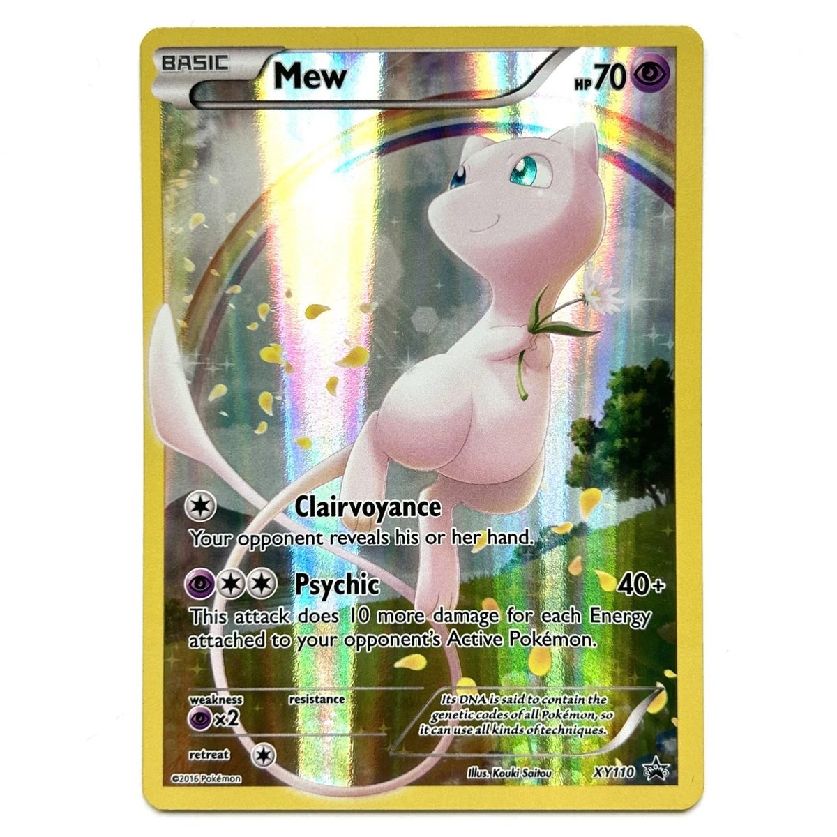 Pokémon Mew Pokémon TCG XY Individual Collectible Card Game Cards