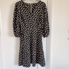 Cute Black and White Polka Dot Size XS Dress F&F Women's 
