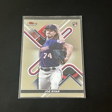 2022 Topps Finest Baseball - [Base] #19 - Joe Ryan [EX to NM] Rookie Card Twins