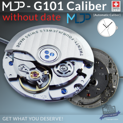 MOVEMENT LA JOUX PERRET G101 (without date) automatic SWISS MADE