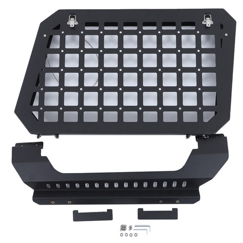 R+L Tailgate Foldable Storage Molle Shelf Racks For Toyota Prado LC250 2024+ - Picture 13 of 17