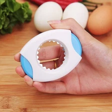 Kitchen Egg Shell Opener Cutter Raw Egg Cracker Boiled Egg Topper Separator Tool