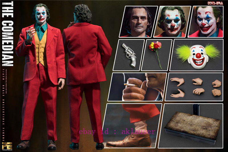 Toys Era トイズエラ THE COMEDIAN ジョーカー 2019 Toys Era Pe004 1/6 The Comedian Joker Action Figure Toy