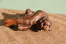 pommeau de canne ancienne sculpture en bois