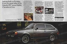Mazda GLC Hatchback 1980 Trade Print Magazine Ad Car Auto ADVERT ADVERTISEMENT