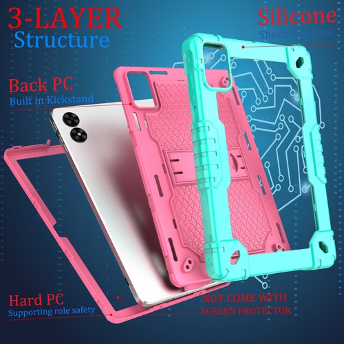 Funda para Tablet Vortex Ztab10 10.1 pulgadas Híbrida Antigolpes Estuche Construido Soporte - Imagen 91 de 111