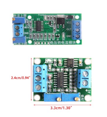 1PCS Current Voltage Transmitter 4-20mA/ 0-5V Isolation Signal Converter Module