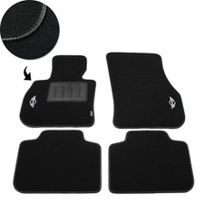 Tapis Moquette Mini Countryman F60 2017-, Plug-in Hybrid 2020- Carbone Noir