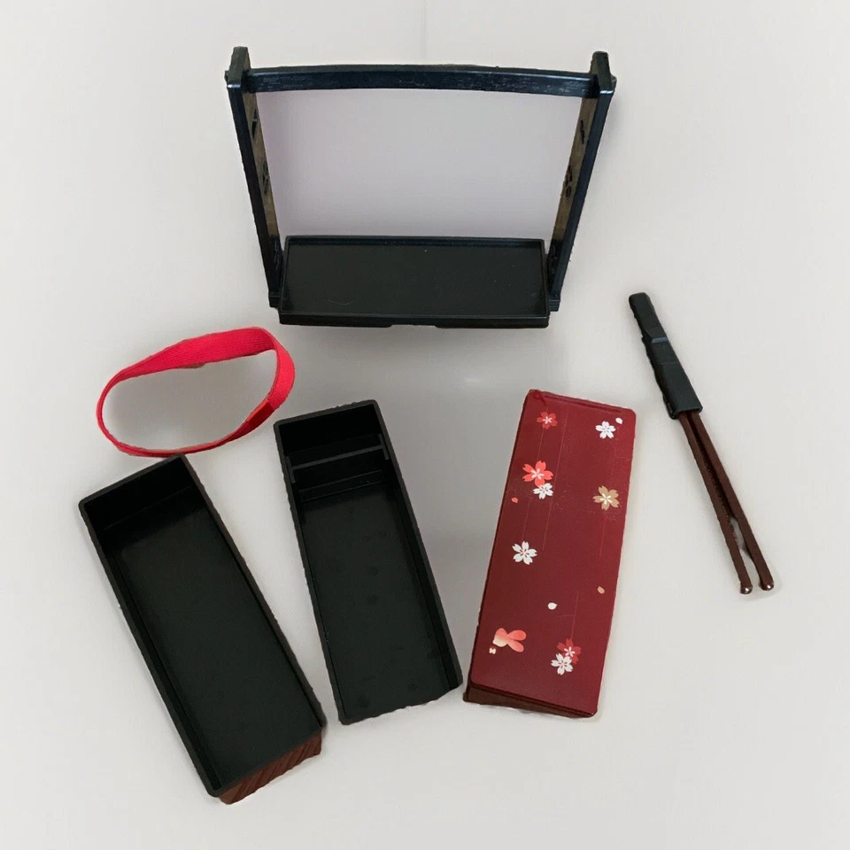 Sushi Lunchbox - Japan Bring Back - W Chopsticks - Never Used - Plastic - Image 3 of 4