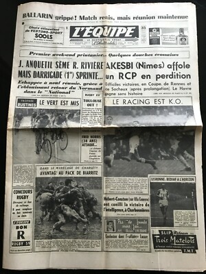 L'Equipe Journal 27/12/1969; Joseph seul pro d'un O.M. amateur