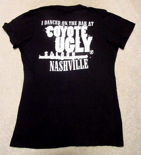 Coyote Ugly Saloon Ugly Wear Shut Up and Dance Damen T-Shirt Gr. Medium schwarz - Bild 3 von 8