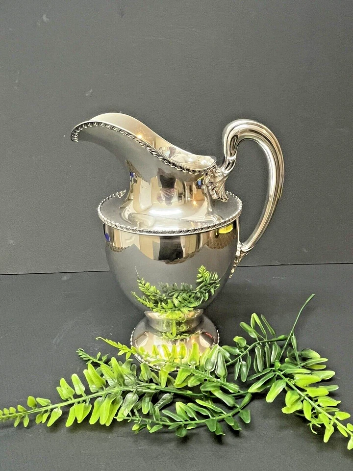 Jarra Towle de plata de ley de 8" 607 gramos #6726 adorno decorativo Foto 2 de 4