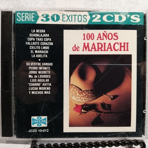 100 ANOS DE MARIACHI: 30 EXITOS - V/A - 2 CD - EXPLICIT LYRICS IMPORT - Picture 1 of 4