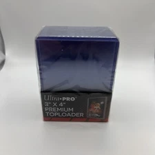 Ultra Pro 3X4 PREMIUM Toploaders 35pt 1 Pack of 25 for Standard Sized Cards