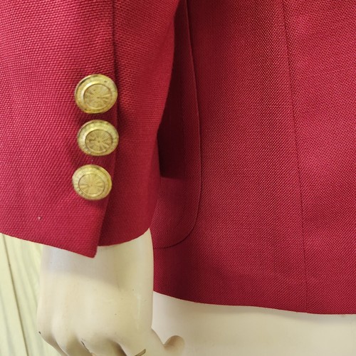blazer hombre rojo 38R finales años 70 May Co - Imagen 6 de 9