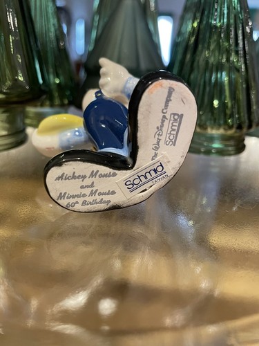 Schmid Disney Mickey 60th Birthday Train Conductor Ornament - Picture 5 of 5