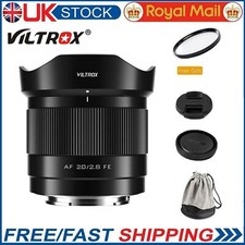 VILTROX 20mm F2.8 Auto Focus STM Full Frame Prime Lens for Sony E-Mount Cameras