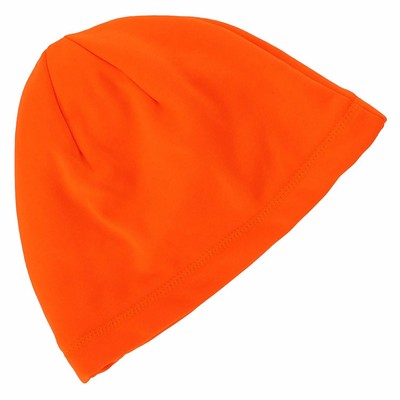 blaze orange beanie hats