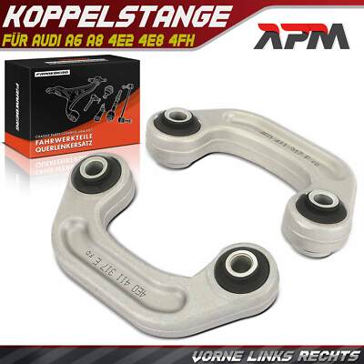 2x Koppelstange Pendelstange Vorne Links Rechts für Audi A6 A8 4E2 4E8 4FH 4F5