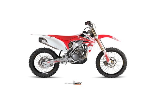 Tubo De Escape Completo MIVV Stronger Inox para Honda Crf 250 2011 > 2012 - Imagen 2 de 5