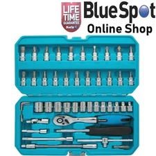SOCKET SET 46 PIECE 1/4" DRIVE HEXAGON POZI PHILLIPS TORX SLOTTED BLUESPOT 01530