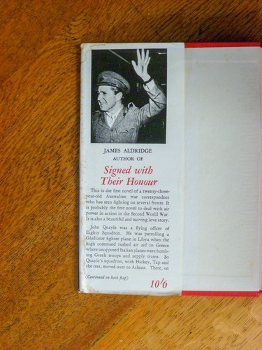 Signed With Their Honour - James Aldridge (Hardback, 1943 1st Australian ed.) - Picture 2 of 3