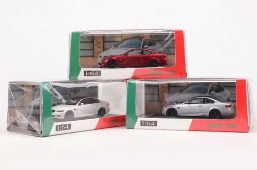 Feinmodell 1/64 Maßstab BMW M3 Coupé E92 rot Druckguss Auto Modellspielzeug Geschenk - Bild 7 von 7