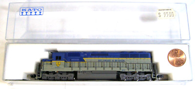 Kato Railroad Models N Guage Diesel Locomotive Deleware & Hudson #802 EMD SD45