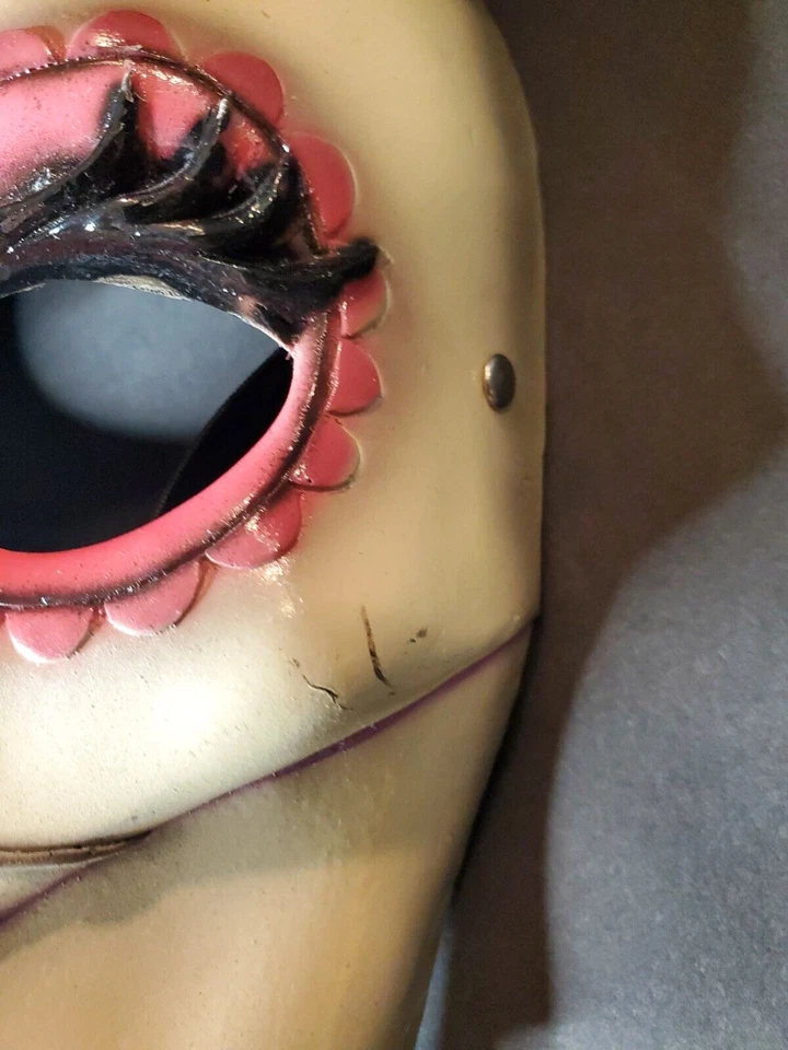 Mascarilla facial completa Sugar Skull con palo de mano o se desliza sobre la cabeza Foto 3 de 4