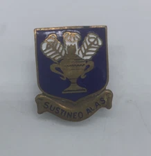 1943 WWII ORIGINAL USAF Sustineo Alas I Sustain The Wings Flight Trainer Pin