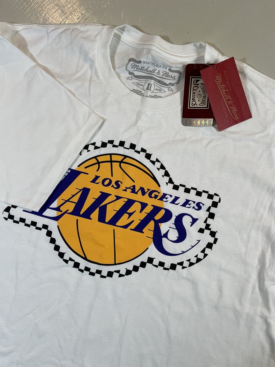 MITCHELL NESS NBA Men XL Big Logo Los Angeles Lakers
