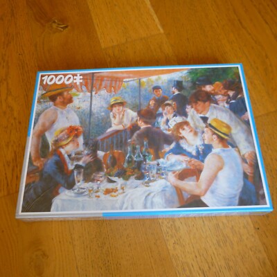 Renoir Le Dejeuner dea Canotier 1000-teiliges Puzzle King Puzzles NEU VERSIEGELT