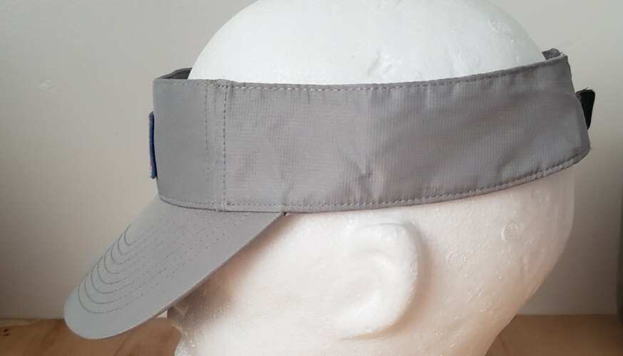 Wheels Up Polyester Gray Visor Hat Cap (H3) - image 4